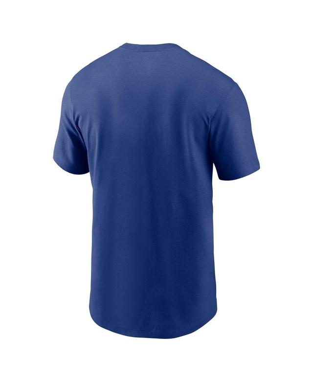 NIKE Men's Royal Kentucky Wildcats Primetime Evergreen Wordmark T-shirt Product Image