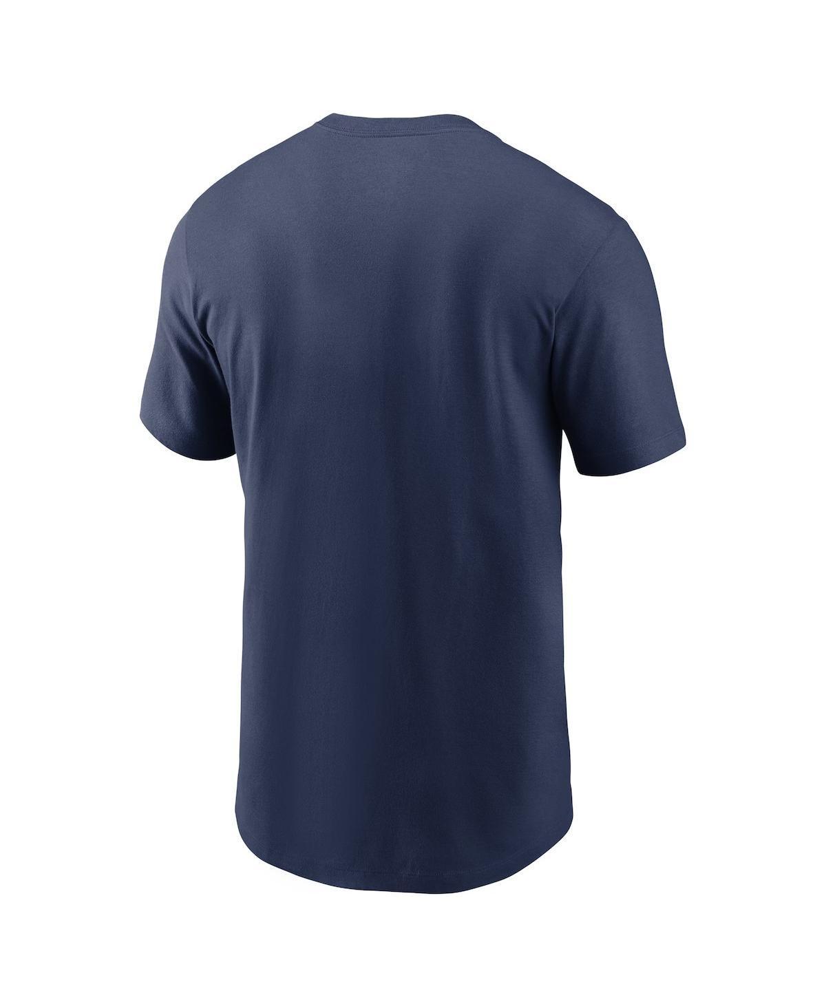 NIKE Men's Navy New York Yankees Fuse Logo T-shirt Product Image