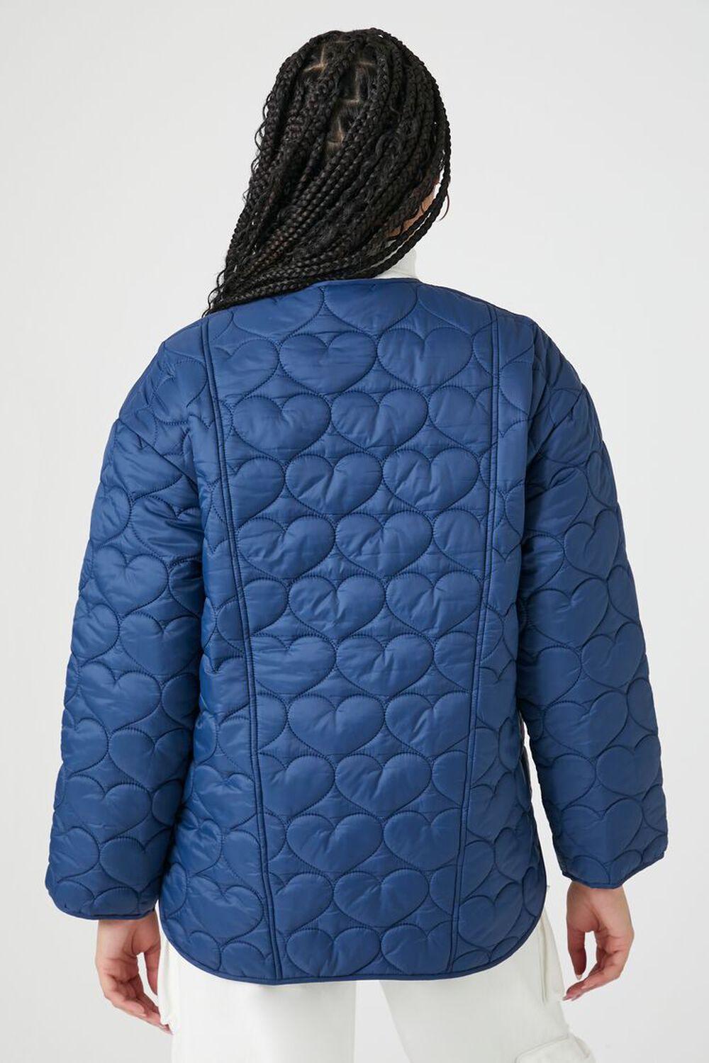 Heart Quilted Jacket | Forever 21 Product Image