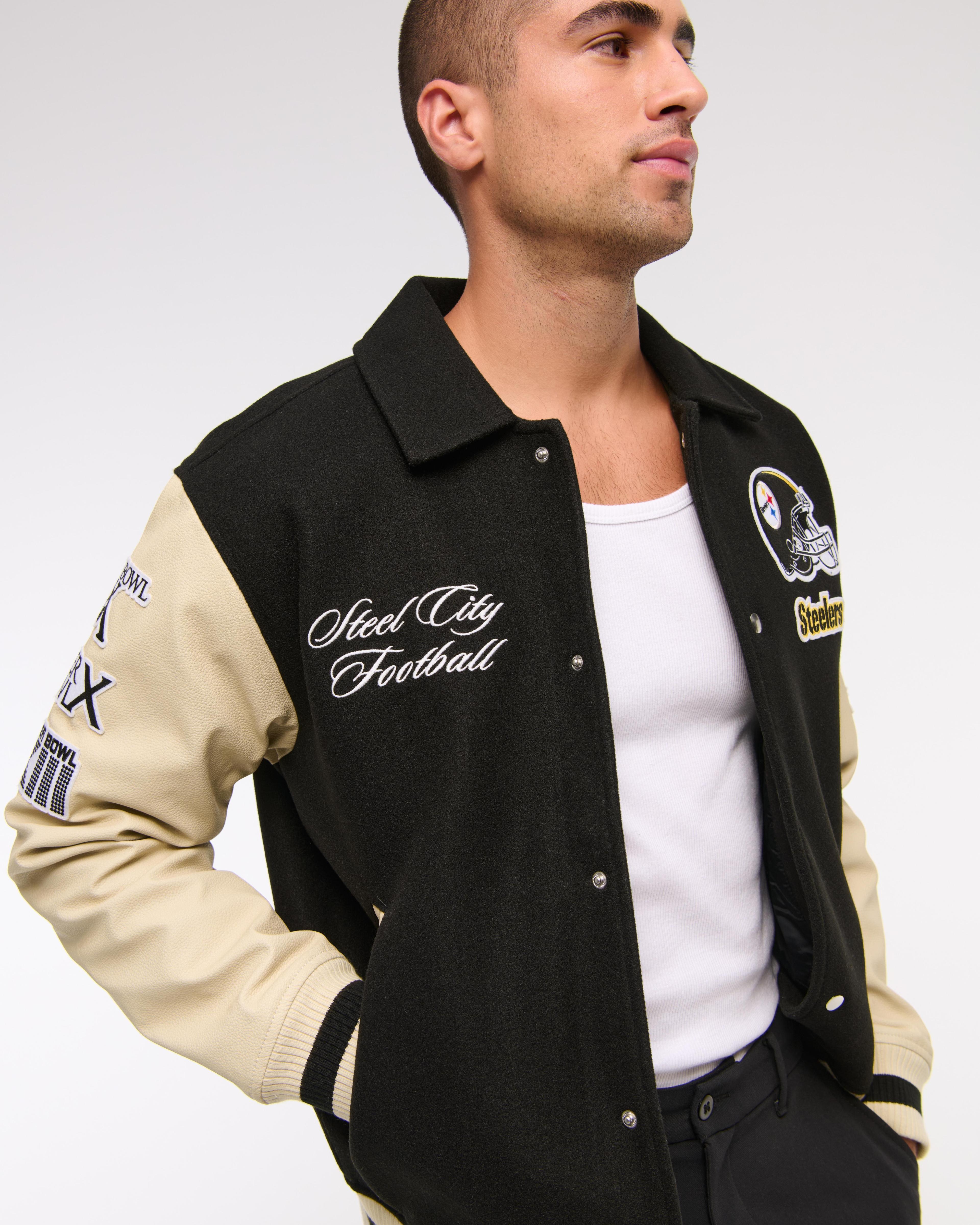 Philadelphia Eagles Varsity Bomber Jacket Product Image