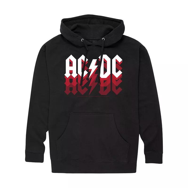 Mens ACDC Logo Fade Graphic Hoodie product image