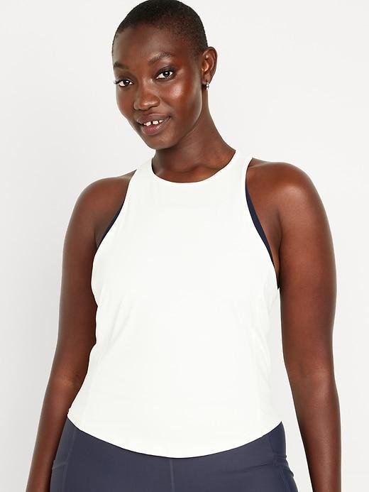 FlowForm Racerback Crop Tank Top Product Image