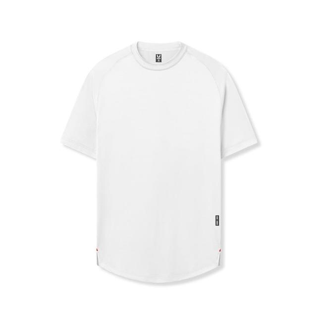 0660. AeroSilver® Established Tee - White Product Image