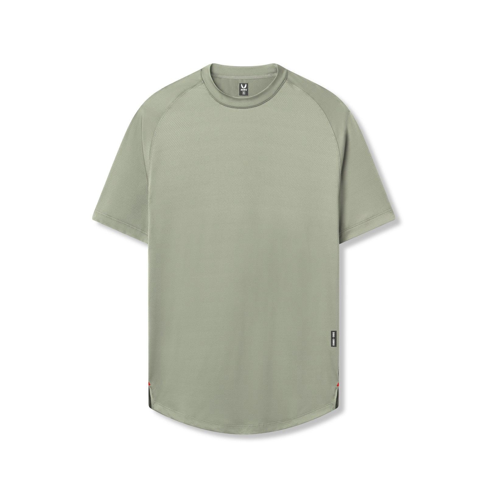 0660. AeroSilver® Established Tee - Sage Male Product Image