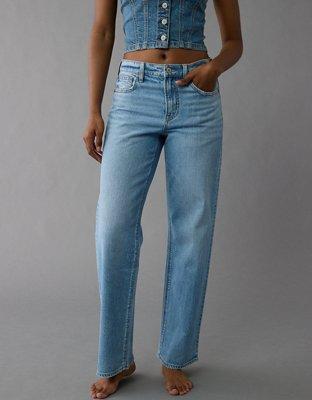 AE Strigid High-Waisted Stovepipe Jean Product Image