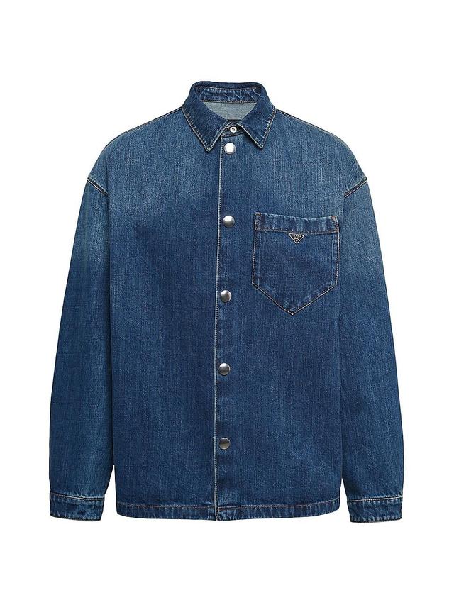 Mens Denim Shirt Product Image