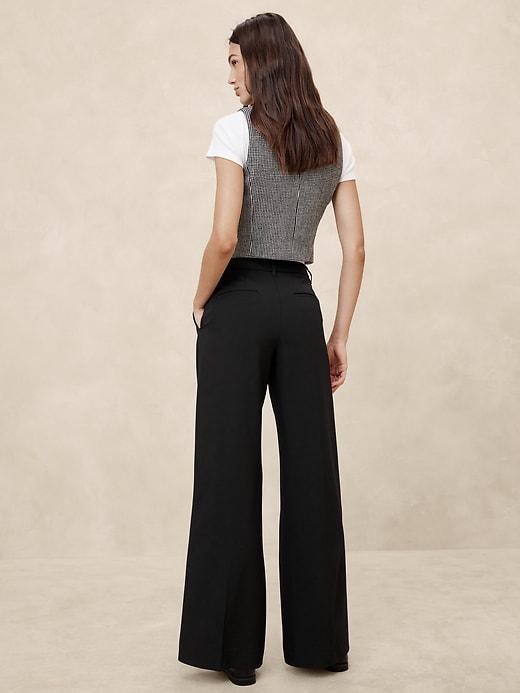 Sculpted Wide-Leg Trouser Product Image