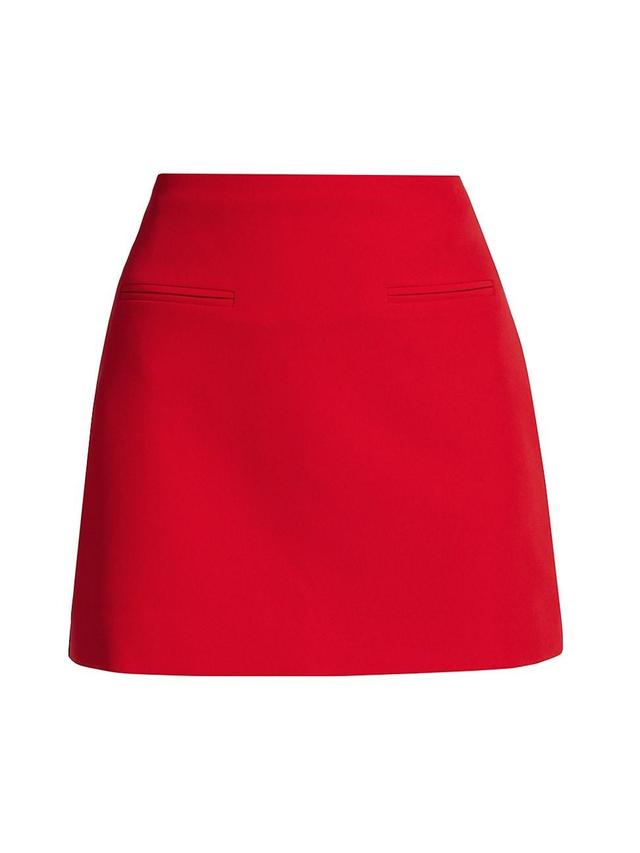 Womens Cady Miniskirt Product Image