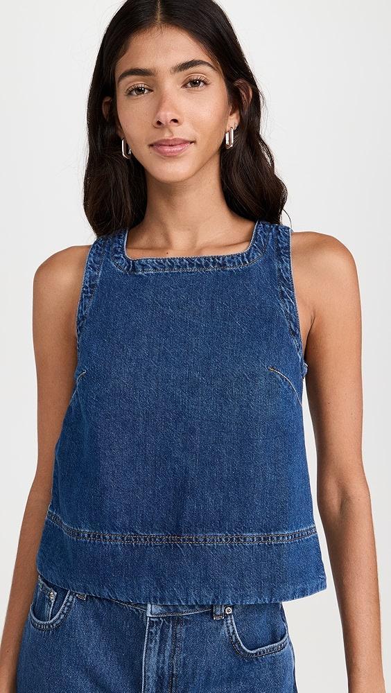 ALIGNE Meg Square Neck Shell Top | Shopbop product image