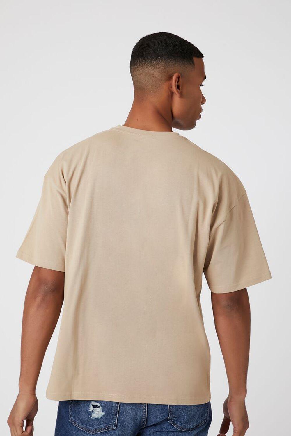 Oversized Cotton Crew Tee | Forever 21 Product Image