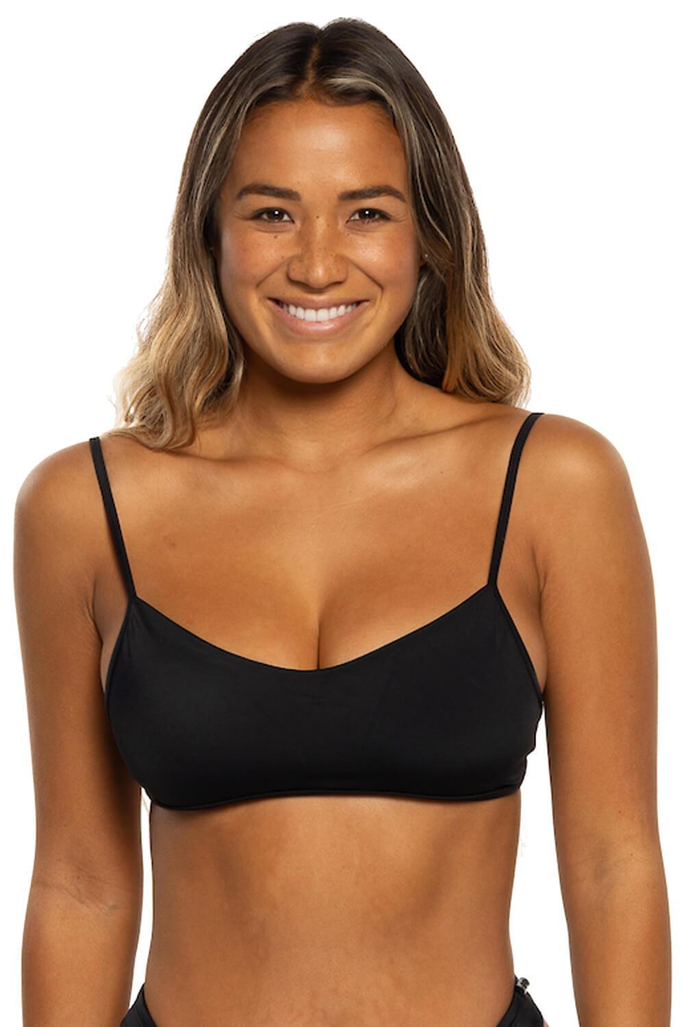 Hikari Bikini Top - Black Female Product Image