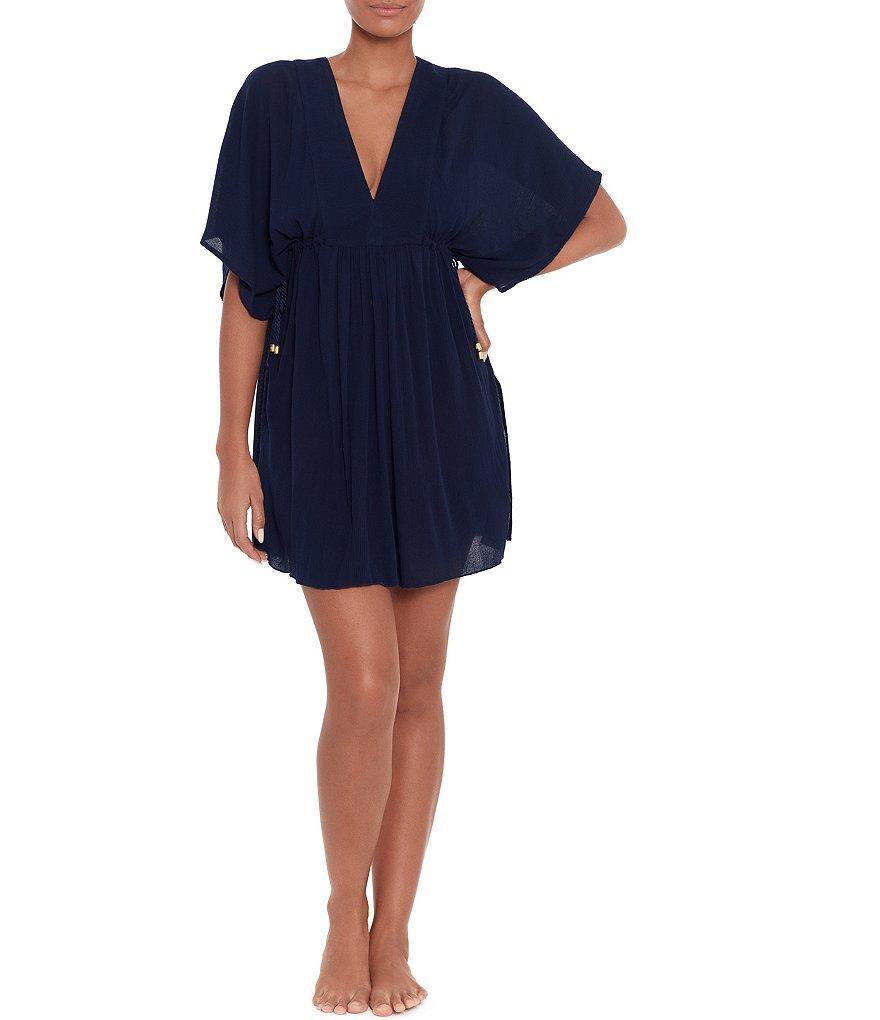 Lauren Ralph Lauren Crinkled Tunic Cover-Up Product Image