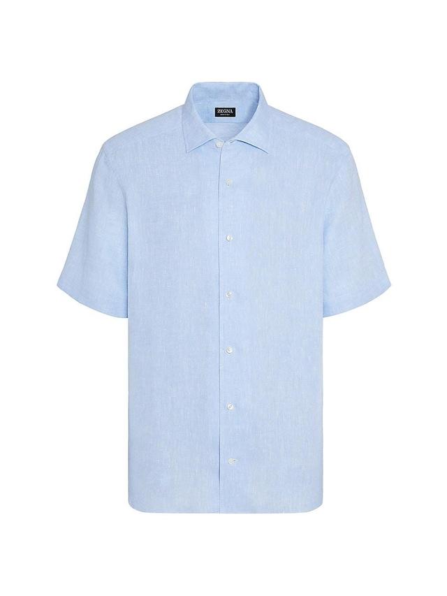 Mens Linen Shirt Product Image