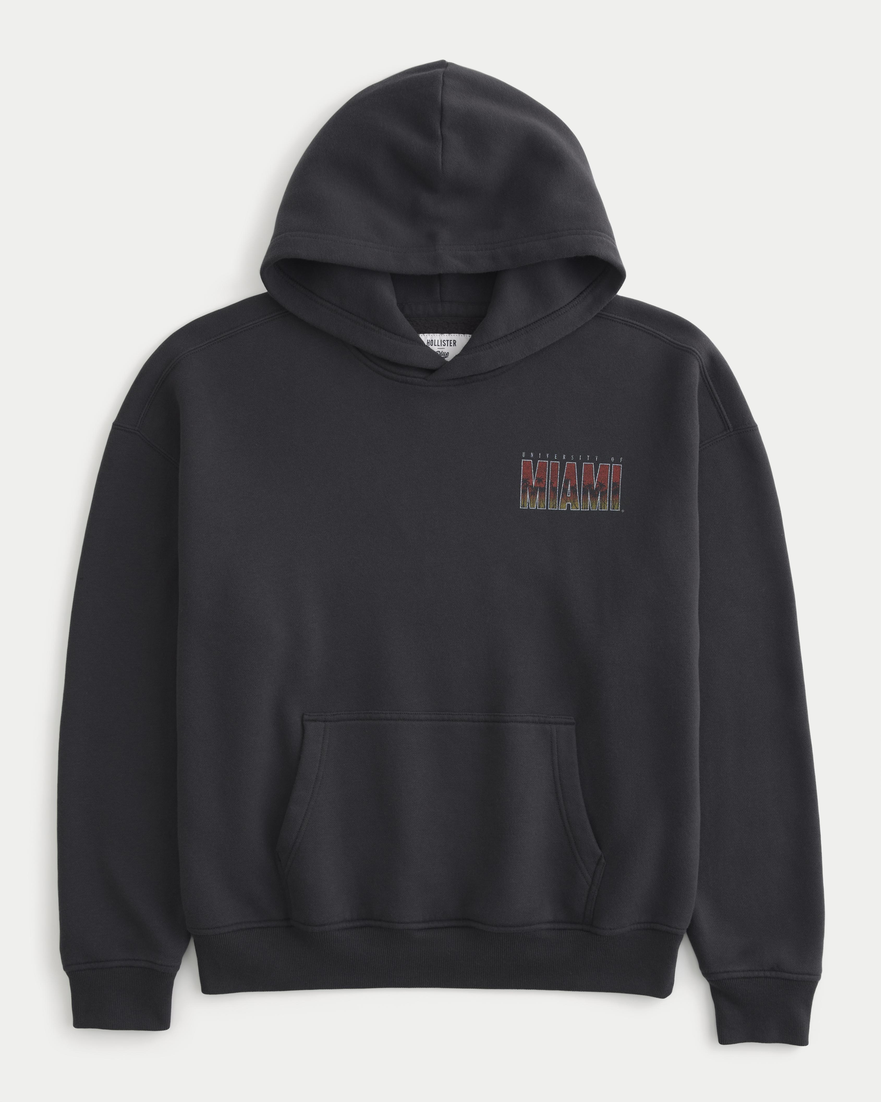 Boxy Florida State University Graphic Hoodie Product Image