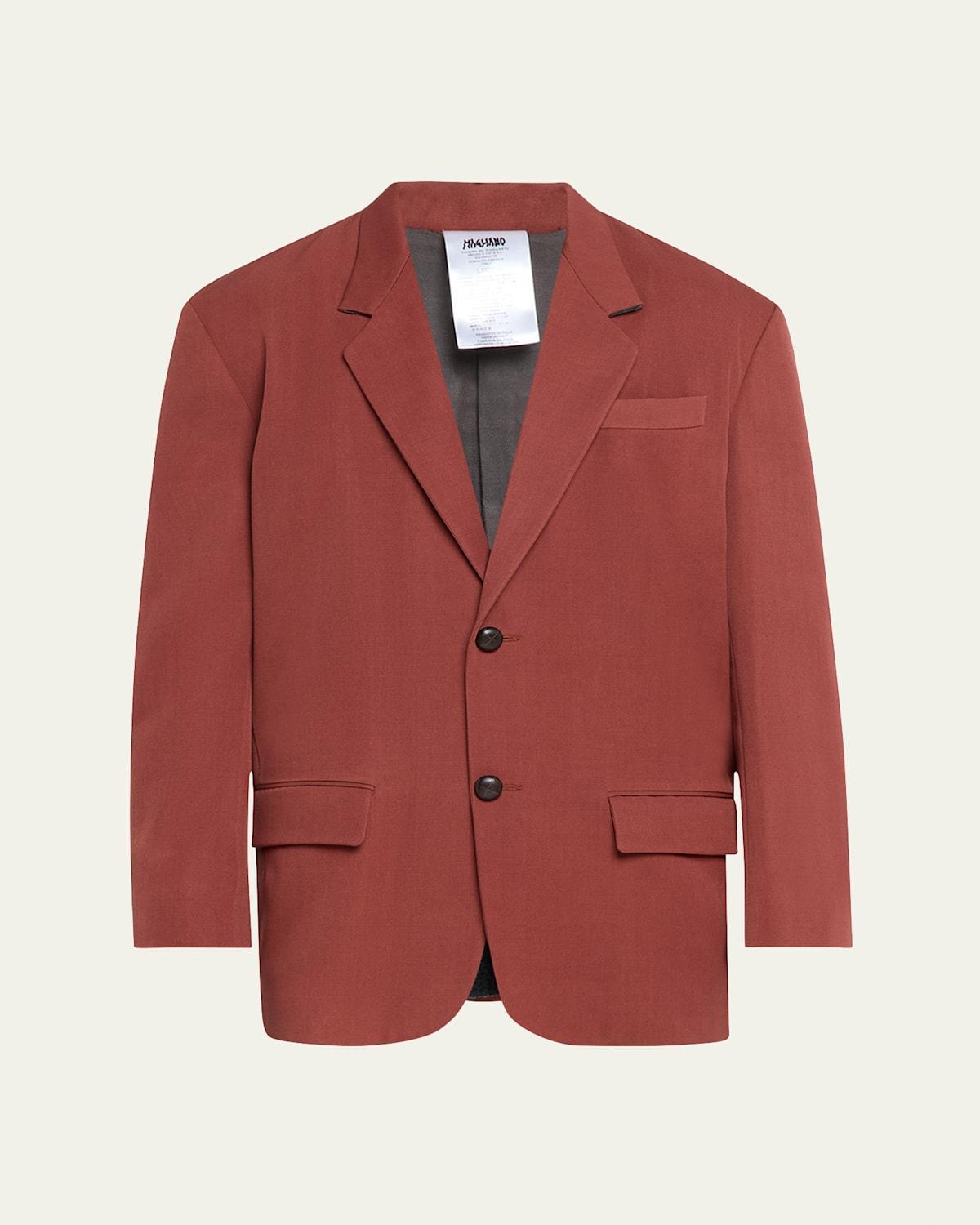 Mens Oversized Wool-Blend Sport Coat Product Image