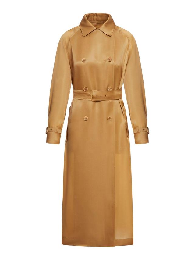 Sacco Coat In Cuir Product Image