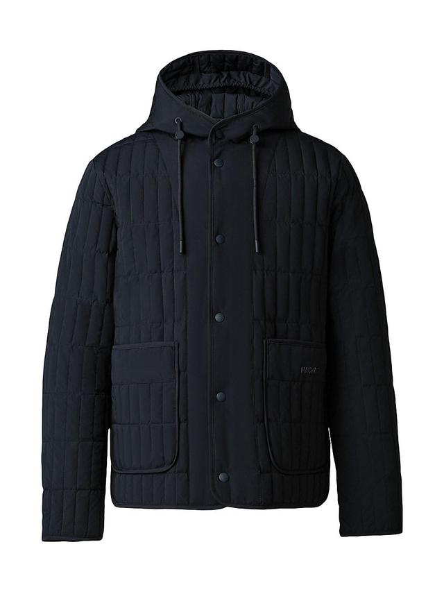 Mens Miles Light-Down Vertical Quilted Jacket Product Image