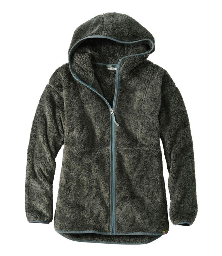 
                            
                                
                                    
                                
                            Women's L.L.Bean Hi-Pile Fleece Jacket, Long Hooded
                         Product Image