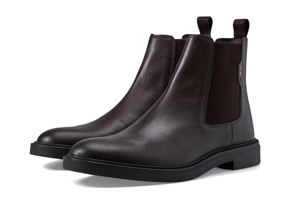 BOSS Calev Chelsea Boot (Dark ) Men's Boots Product Image