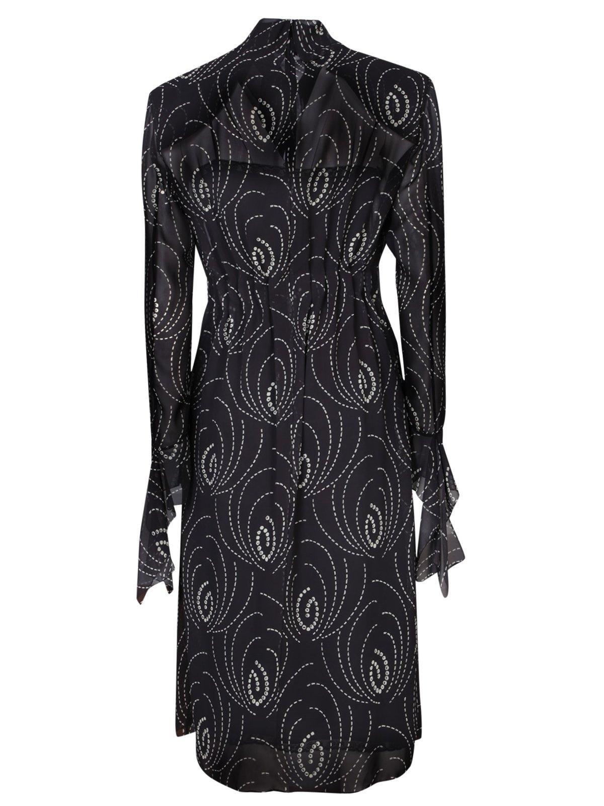 Midi Dress In Black Product Image