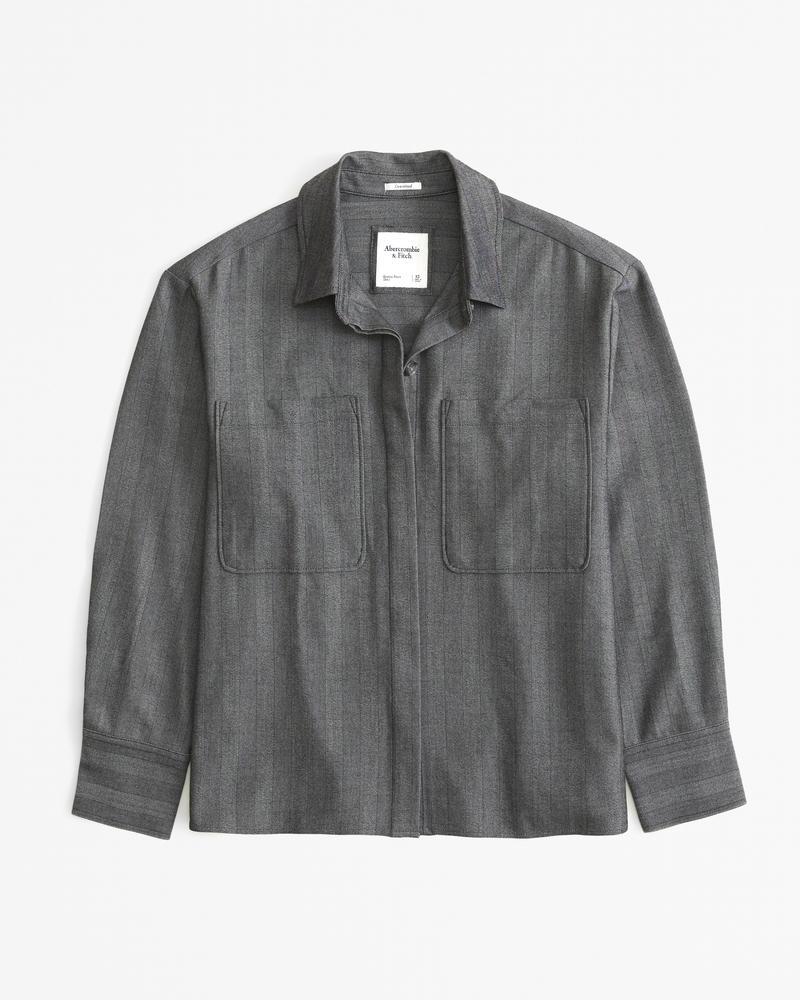 Oversized Shirt Jacket Product Image