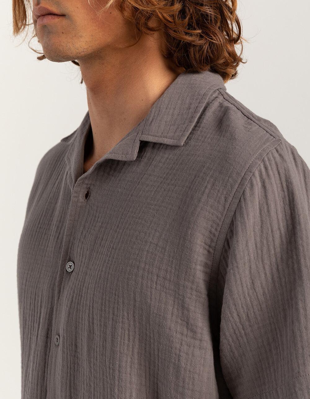 RSQ Mens Gauze Camp Shirt Product Image