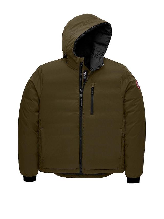 Mens Lodge Down Hooded Jacket Product Image