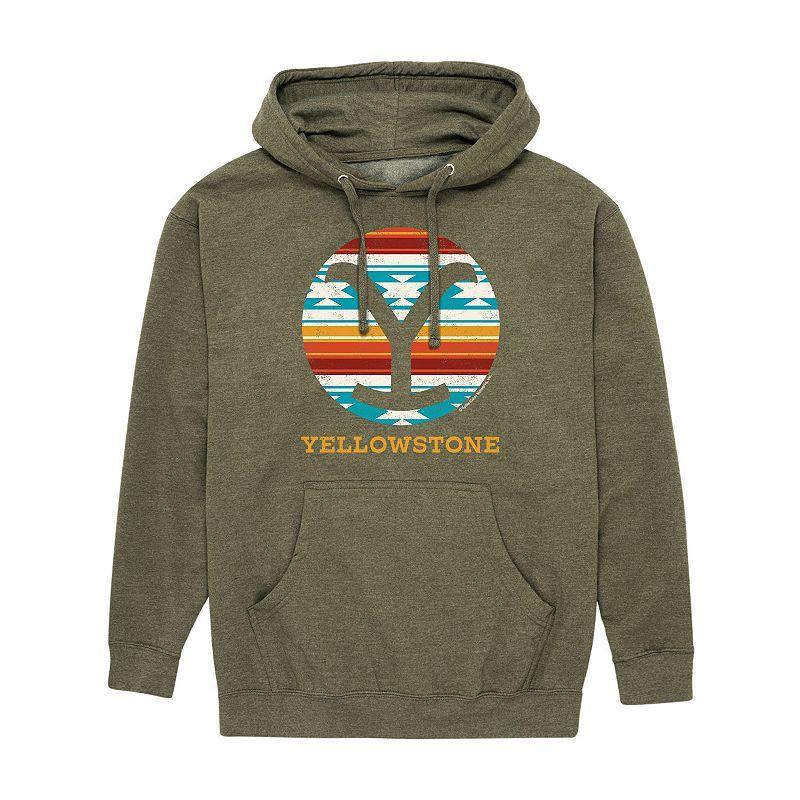 Mens Yellowstone Western Blanket Hoodie Product Image