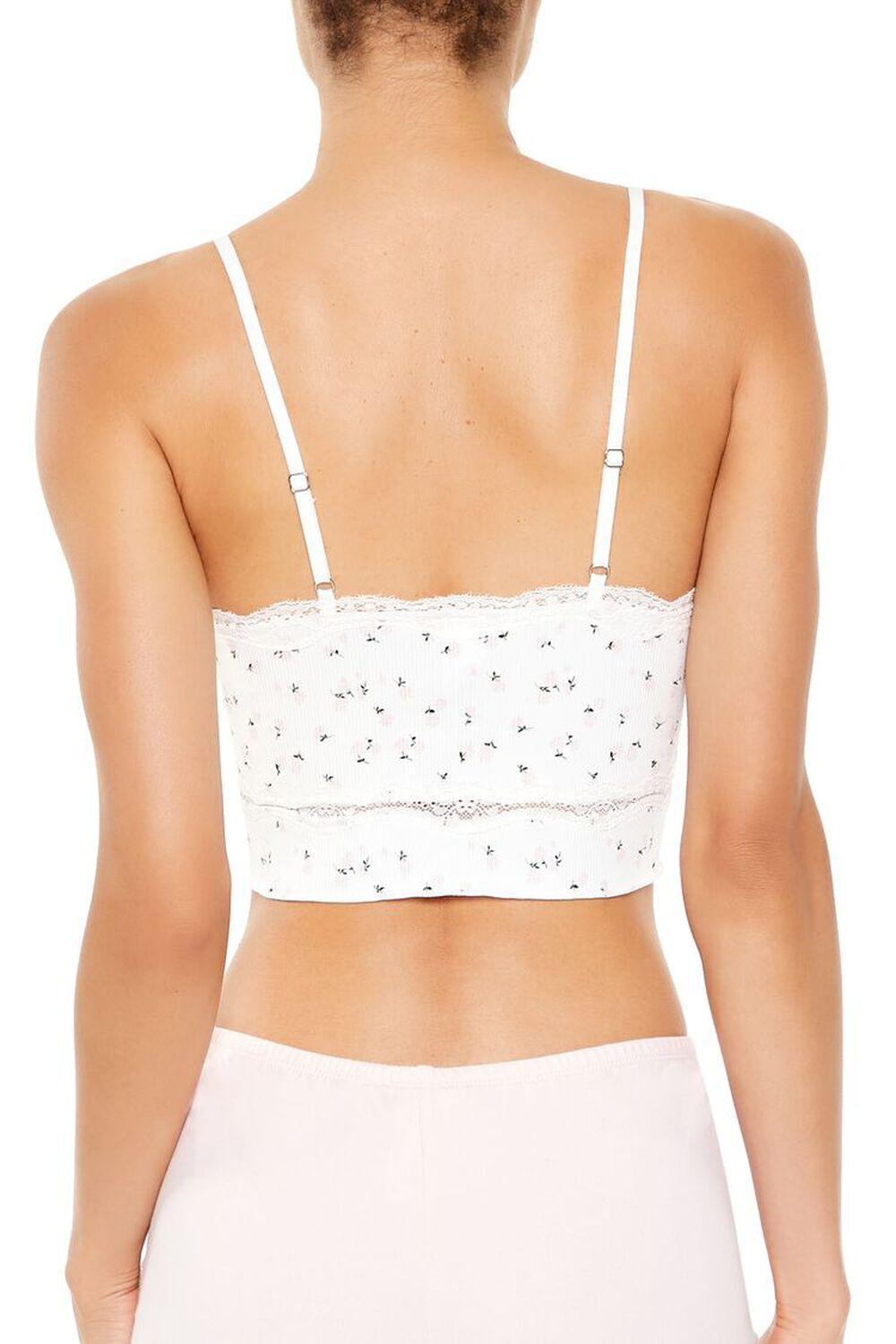 Seamless Floral Longline Bralette | Forever 21 Product Image