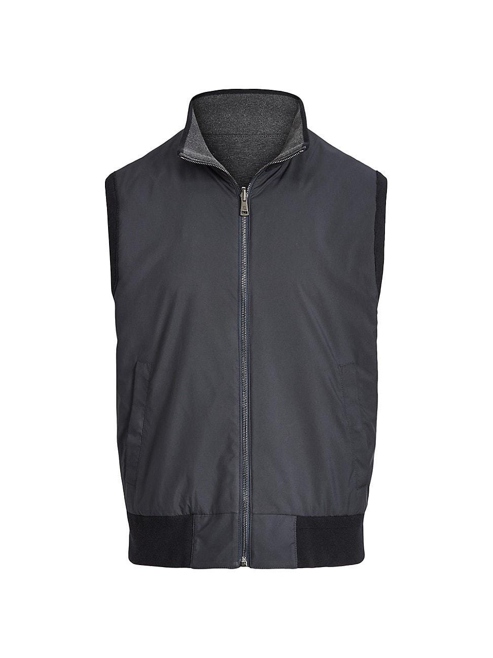 Mens Reversible Zip-Up Vest Product Image