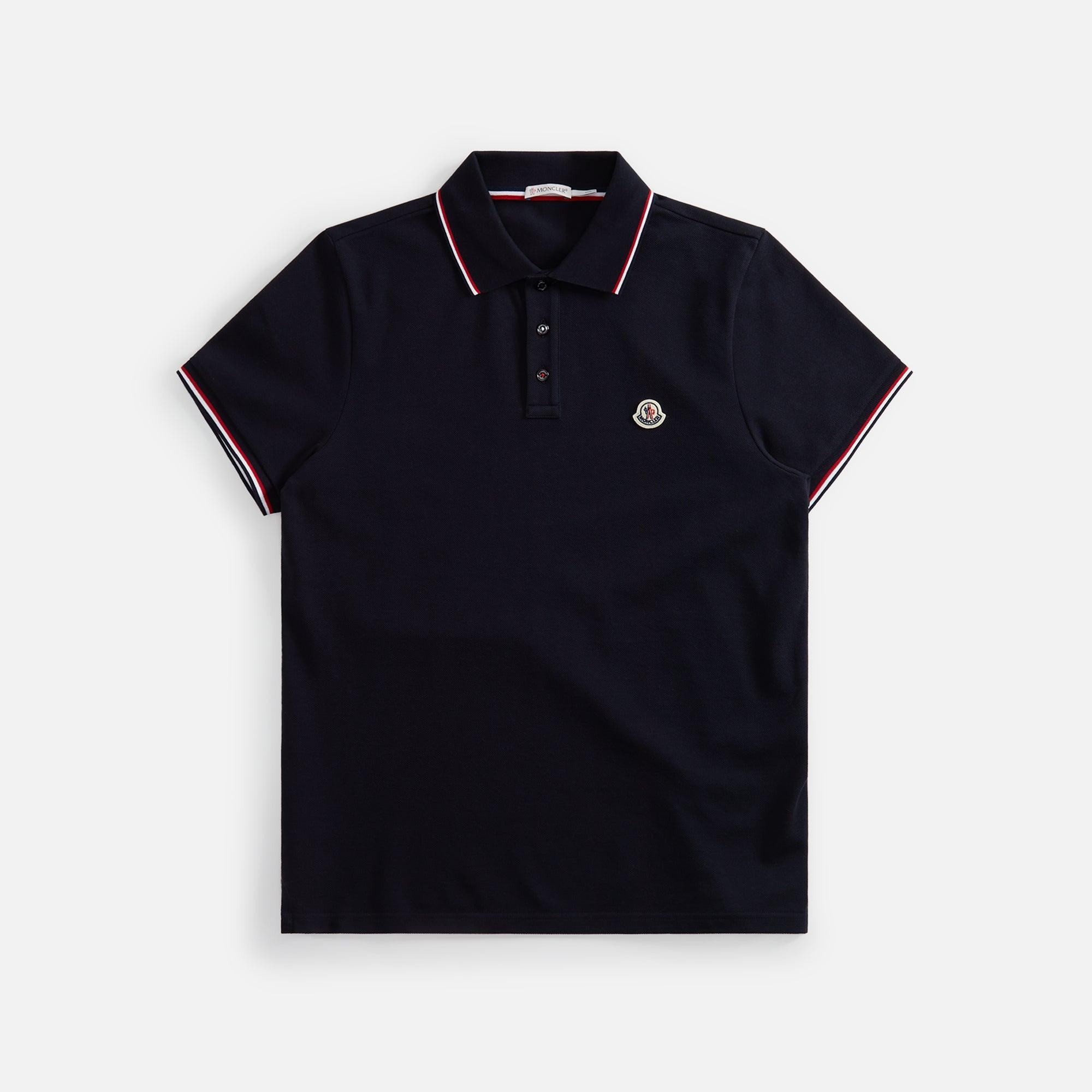 Moncler Polo - Navy Male Product Image