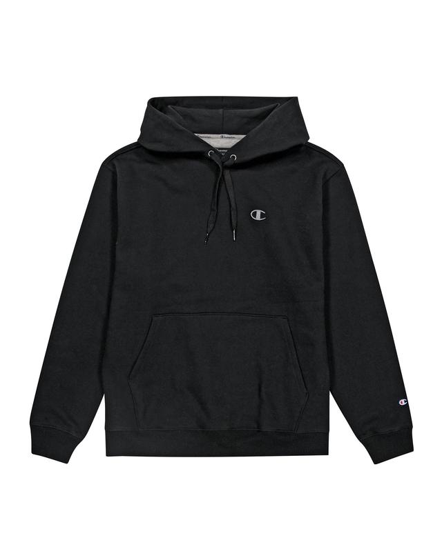 Mens Champion Original Super Fleece Cone Hoodie Black L Product Image