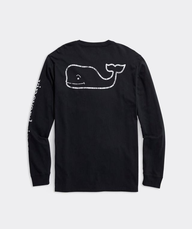 Vintage Whale Long-Sleeve Pocket Tee Product Image