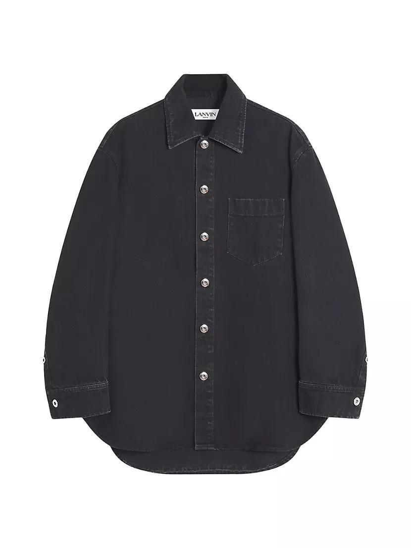 Cocoon Denim Overshirt Product Image