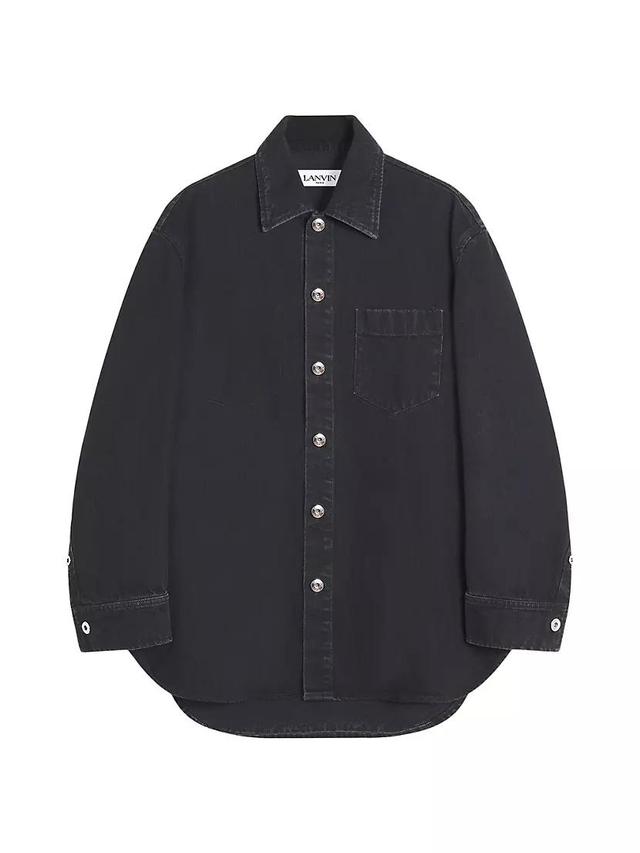 Mens Cocoon Denim Overshirt Product Image