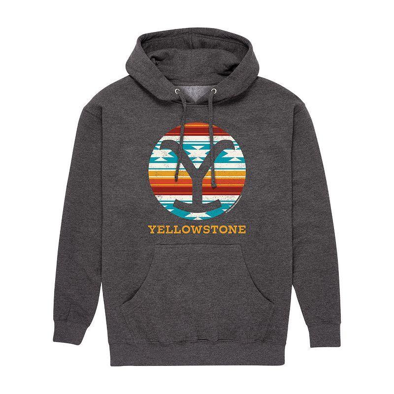 Mens Yellowstone Western Blanket Hoodie Product Image