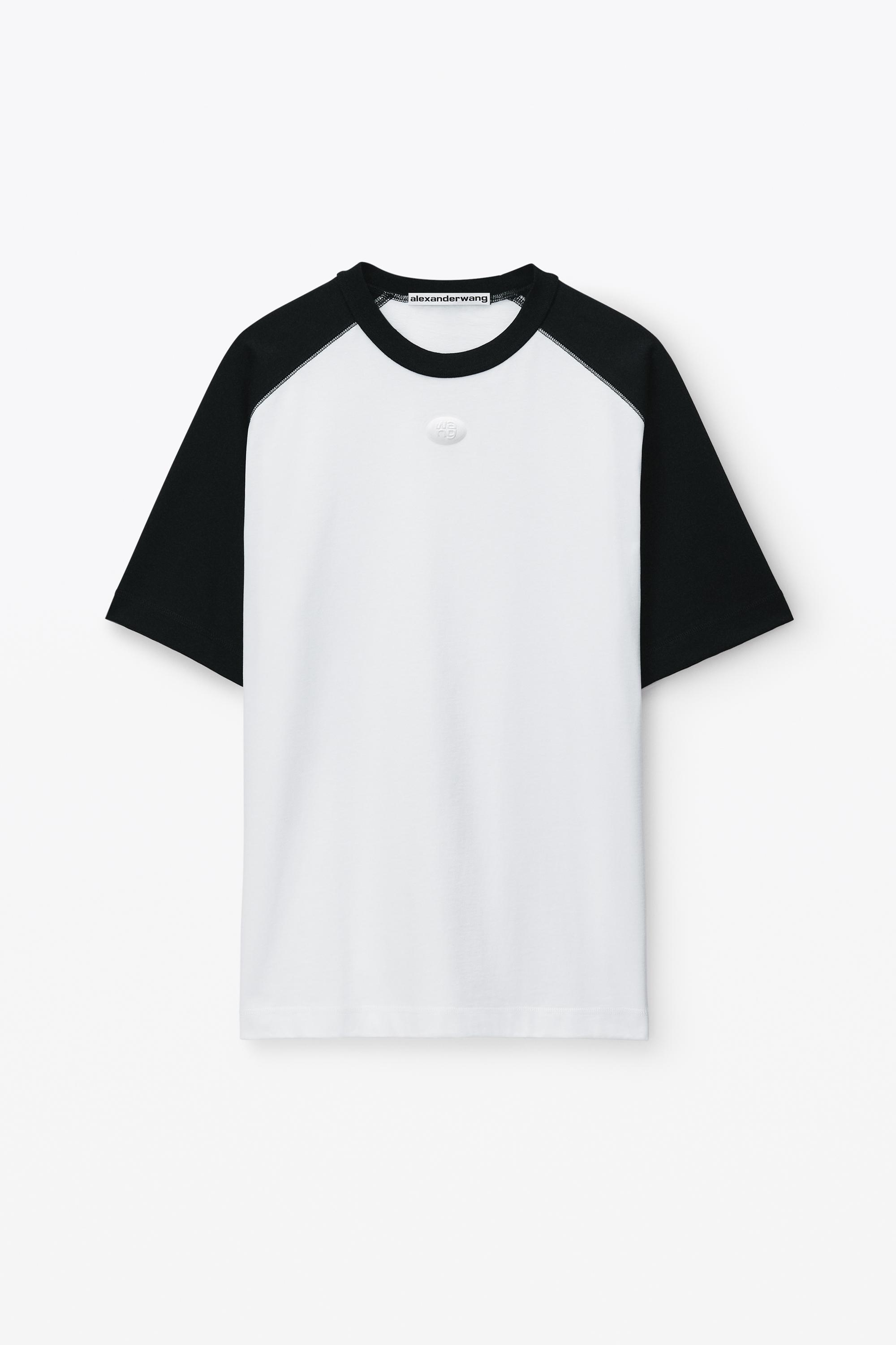 Short Sleeve Raglan Tee In Jersey Product Image