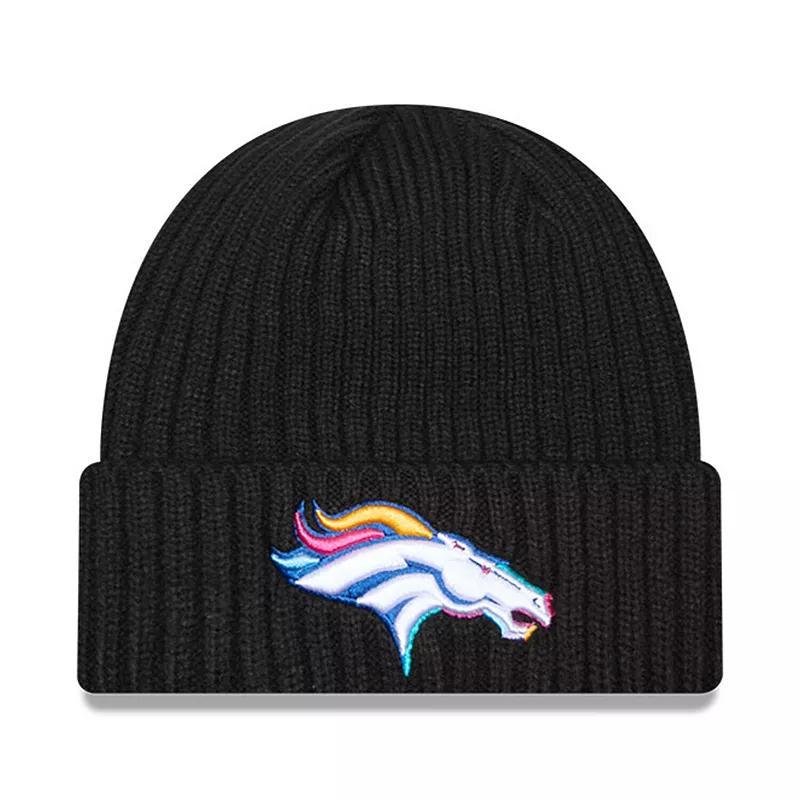 Mens New Era Denver Broncos 2024 NFL Crucial Catch Cuffed Knit Hat Product Image