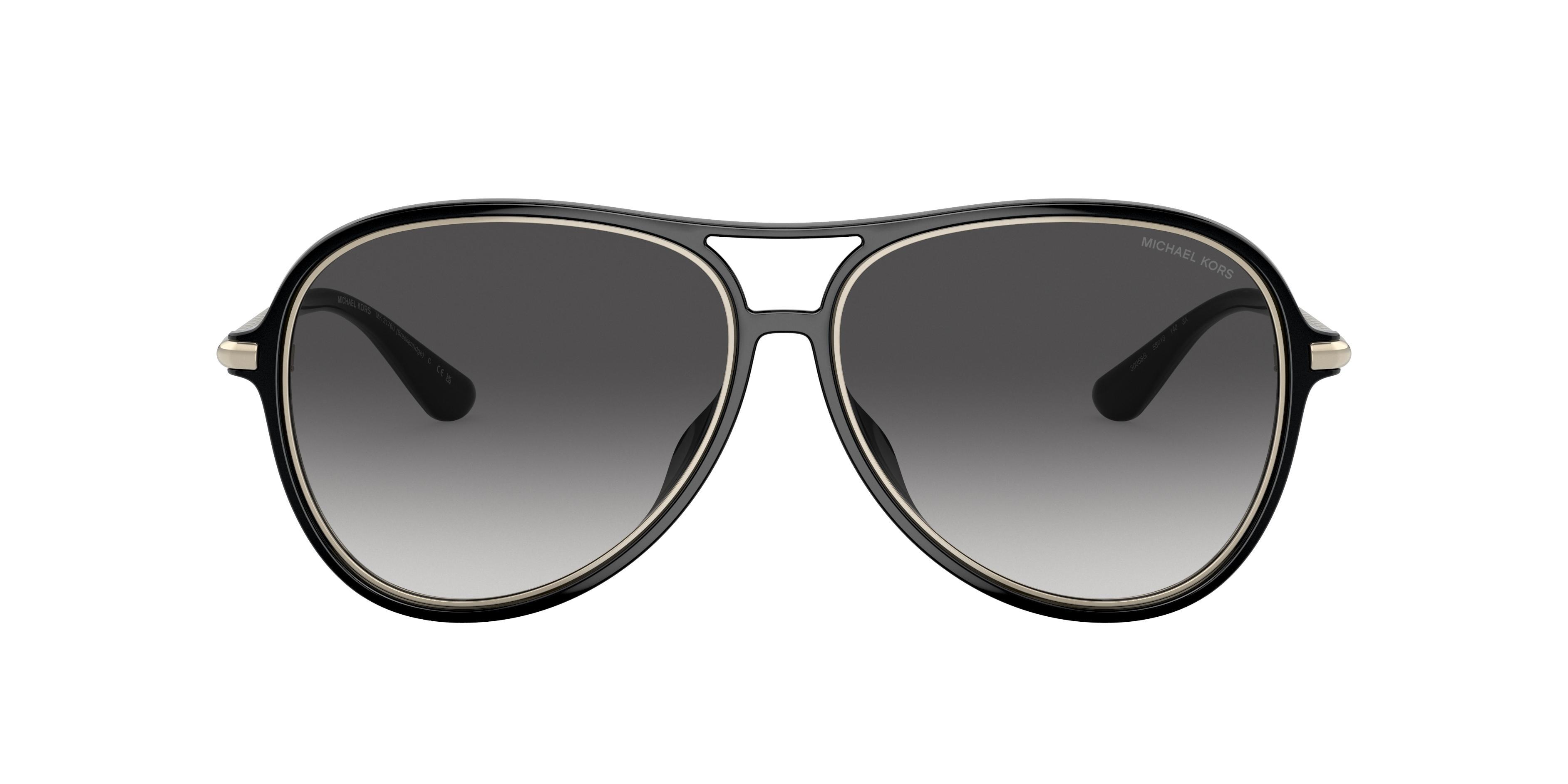 Michael Kors Breckenridge 58mm Gradient Aviator Sunglasses Product Image