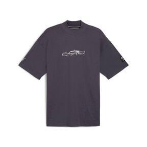 PUMA BMW M Motorsport Men's Statement Car T-Shirt in Galactic Grey Product Image