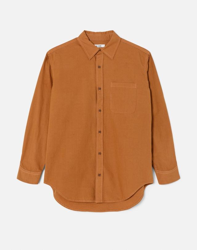 90s Oversized Shirt - Ginger Female Product Image