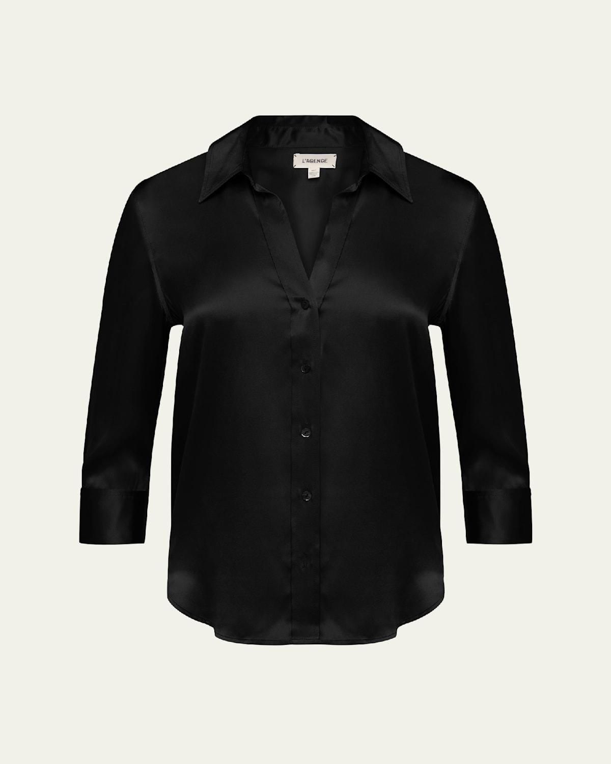 L'AGENCE Dani Blouse Size L, M, XL, XS. Product Image