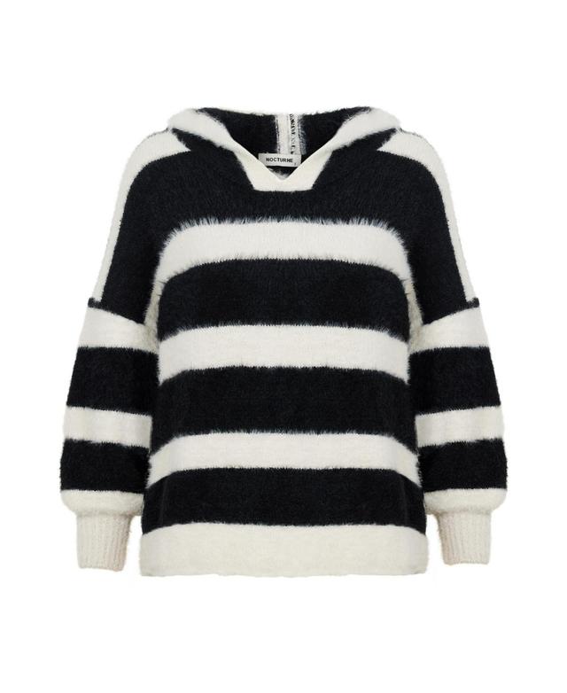 Womens Hooded Oversize Sweater Product Image