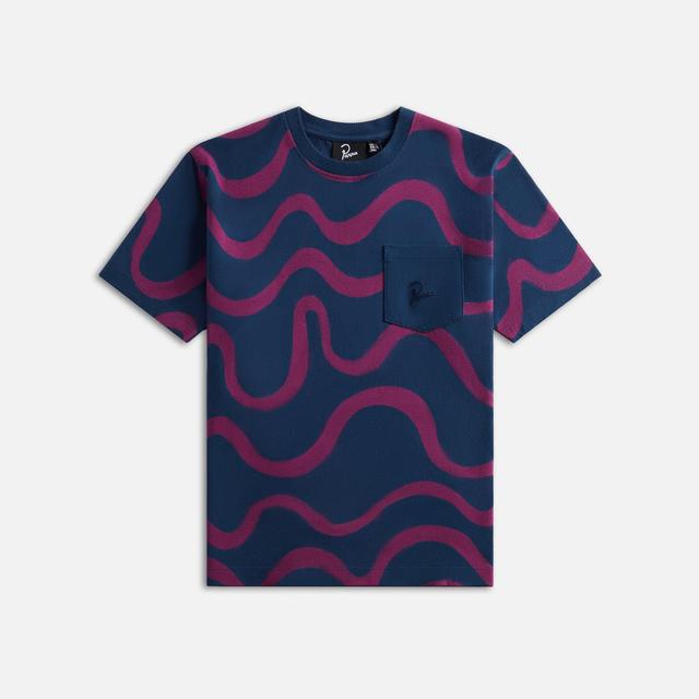 by Parra Sound Wave Tee - Navy Blue Male Product Image