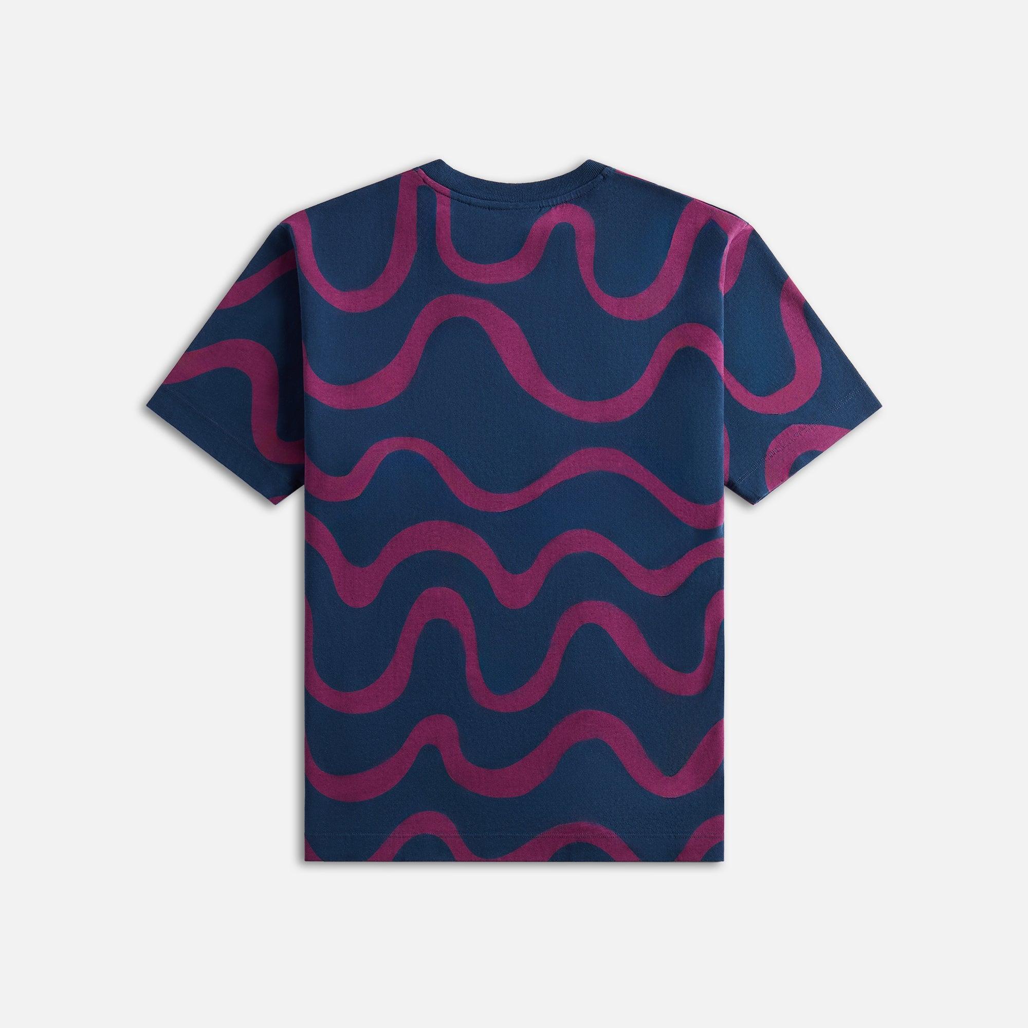 by Parra Sound Wave Tee - Navy Blue Male Product Image