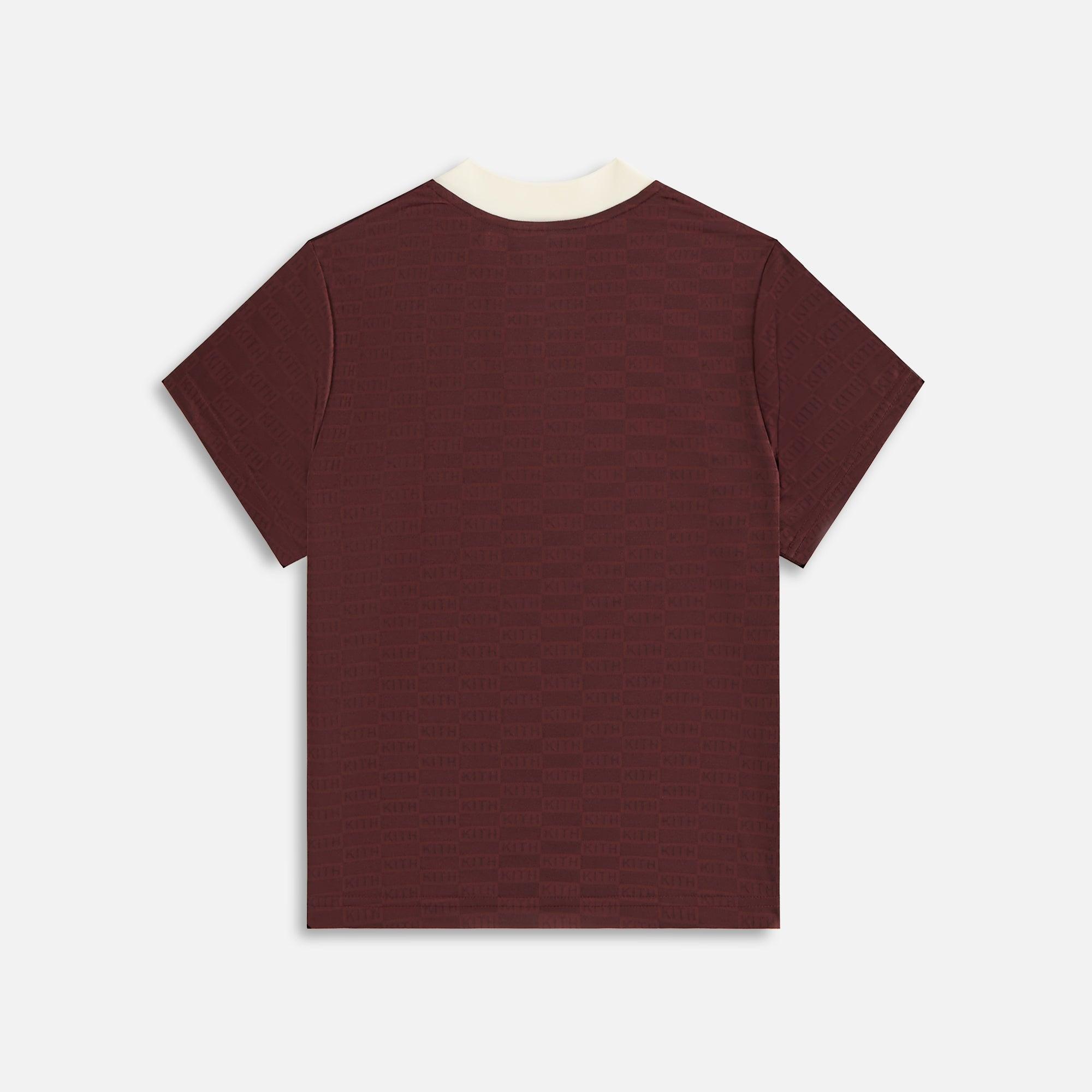 Kith Women Nicci Monogram Jersey - Magma Female Product Image