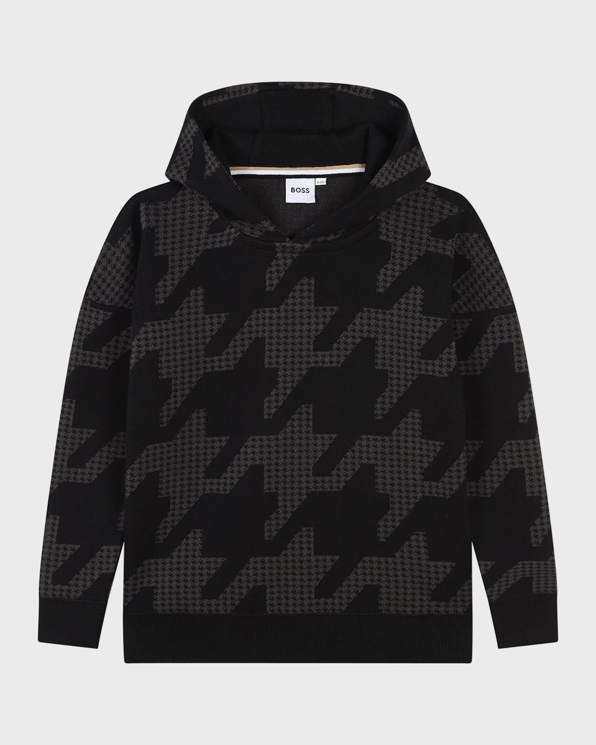 Boys Houndstooth-Print Hoodie product image