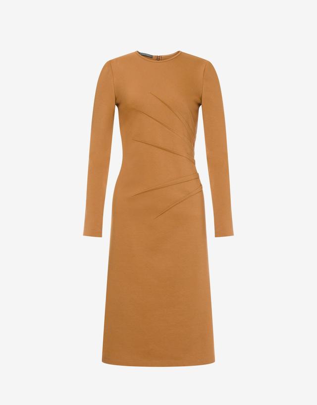 Midi dress in Milano stitch jersey Product Image