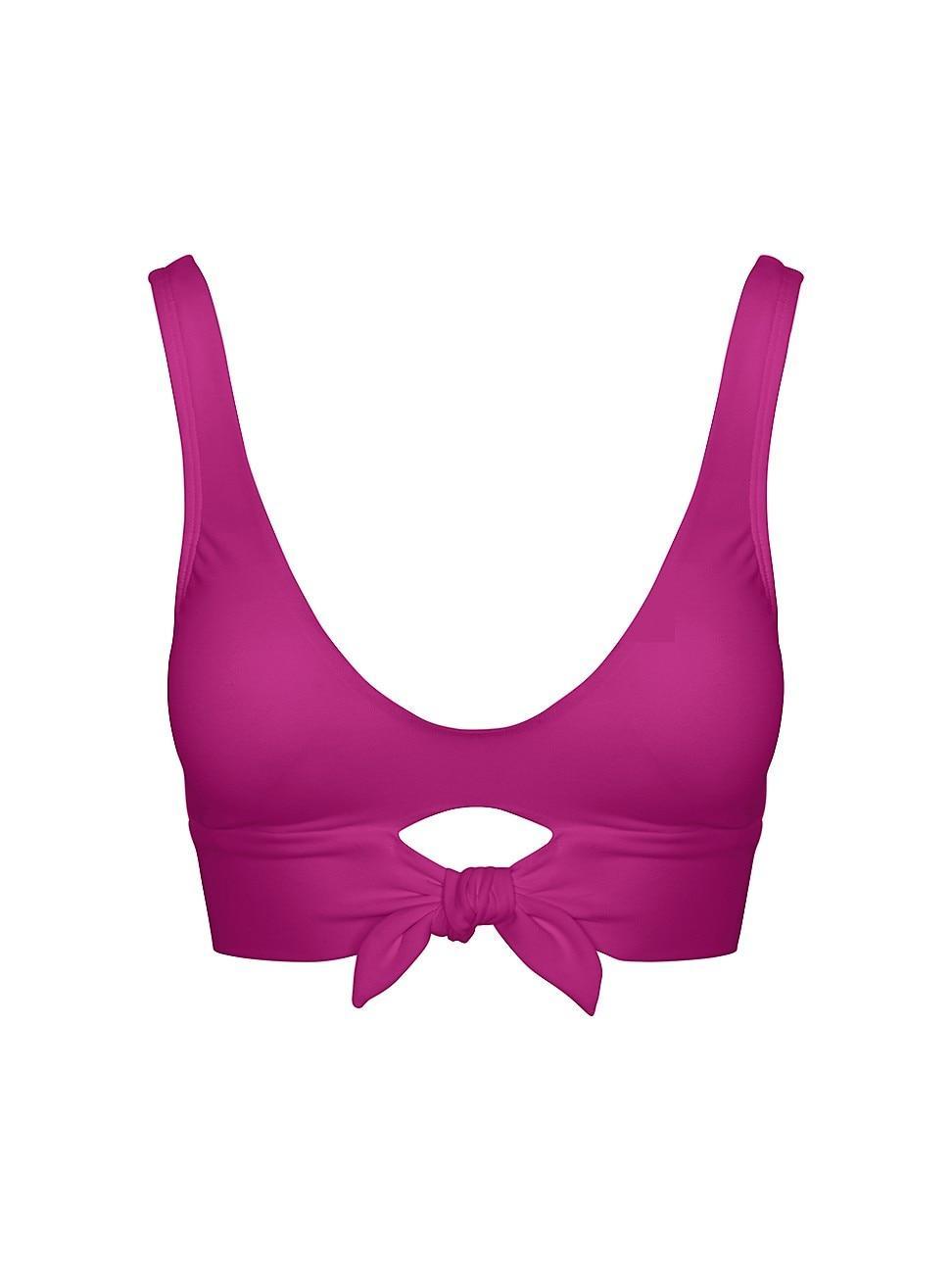 Robin Piccone Ava Knot Front Bikini Top Product Image