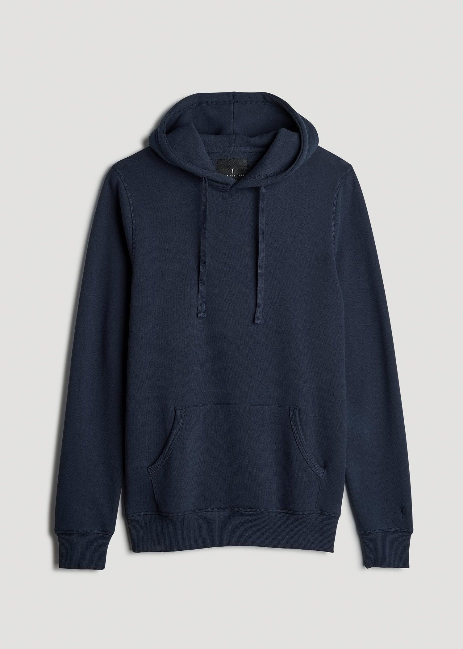 Wearever 2.0 Fleece Hoodie for Tall Men in Evening Blue Product Image